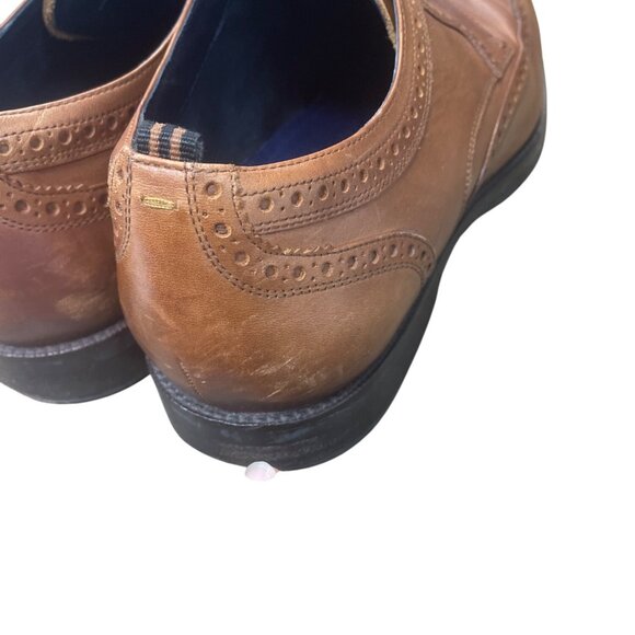Cole Haan Mens Brown Leather Wingtip Oxford Shoes Size 12M SKU 9413 - Picture 15 of 16